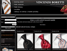 Tablet Screenshot of kravaty.provsechny.net
